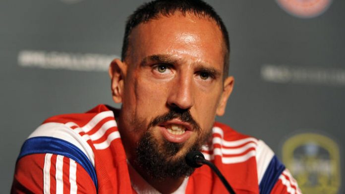 franck ribery caci maki wasit di akun instagram