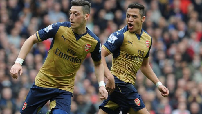 Mesut Ozil dan Alexis Sanchez Pemain sepak bola Arsenal, Mesut Ozil dan Alexis Sanchez