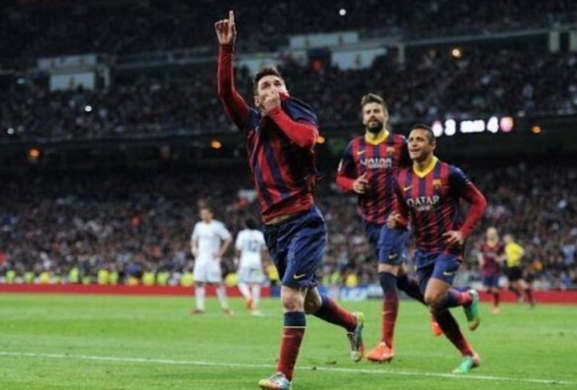 Lionel Messi sang Raja Top Skorer El Clasico
