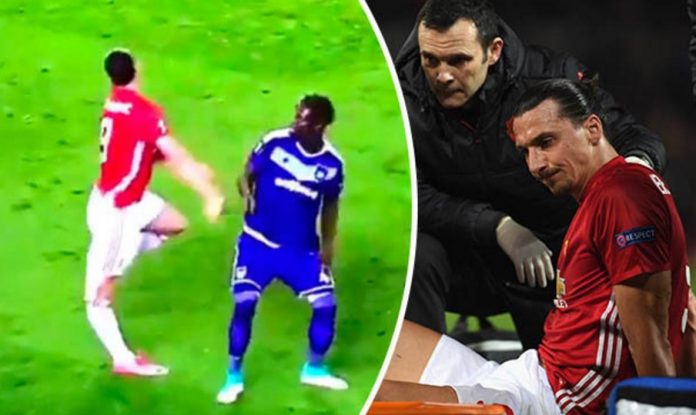 Zlatan Ibrahimovic cedera - Manchester United Zlatan Ibrahimovic cedera - Manchester United