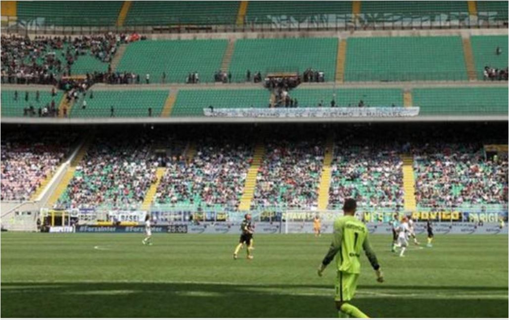 Rasain! Begini Stadion San Siro Jika Fans Ultra Inter Milan Marah - berita Liga Italia Rasain! Begini Stadion San Siro Jika Fans Ultra Inter Milan Marah - berita Liga Italia