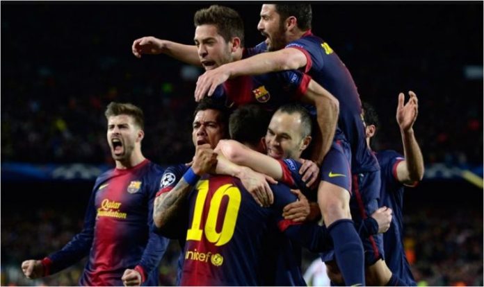 Barcelona players