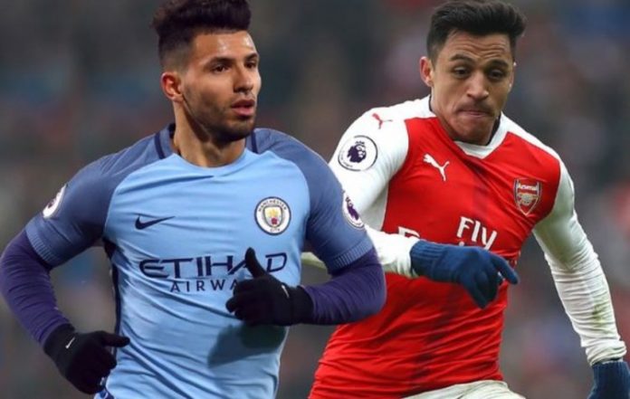 Sergio Aguero dan Alexis Sanchez Sergio Aguero dan Alexis Sanchez