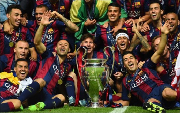 Barcelona - trofi Liga Champions Barcelona - trofi Liga Champions