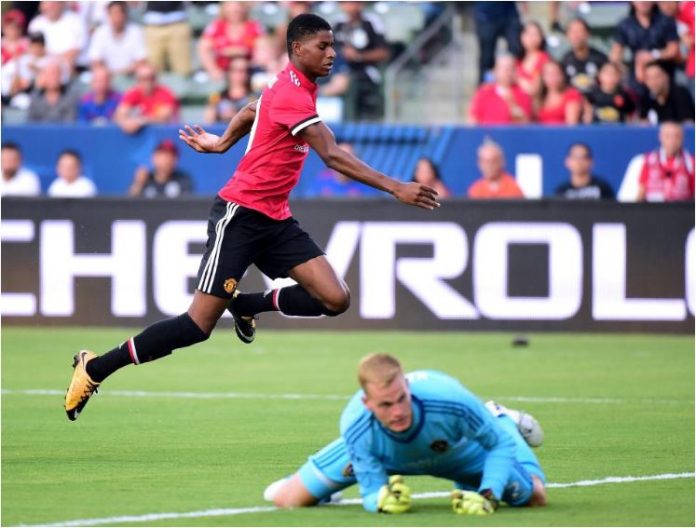 Marcus Rashford vs LA Galaxy Marcus Rashford vs LA Galaxy