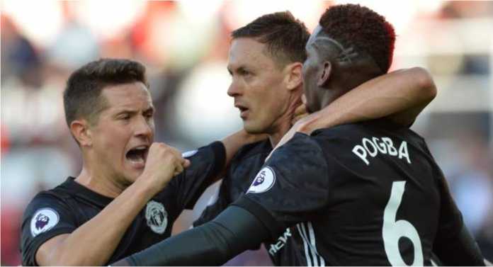 Paul Pogba - Ander Herrera - Nemanja Matic Paul Pogba - Ander Herrera - Nemanja Matic