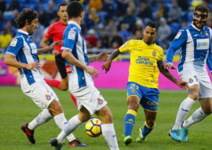 Las Palmas vs Espanyol Hasil pertandingan antara Las Palmas vs Espanyol berakhir imbang dengan skor akhir 2-2