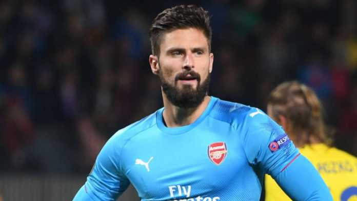 Olivier Giroud Olivier Giroud masuk radar Borussia Dortmund.