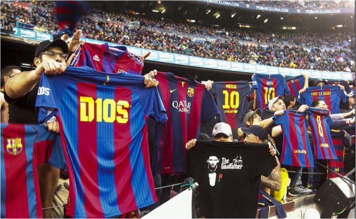 Barcelona - Camp Nou - Selebrasi Messi Barcelona - Camp Nou - Selebrasi Messi