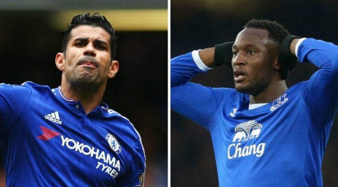 Diego Costa dan Romelu Lukaku - Chelsea Diego Costa dan Romelu Lukaku - Chelsea