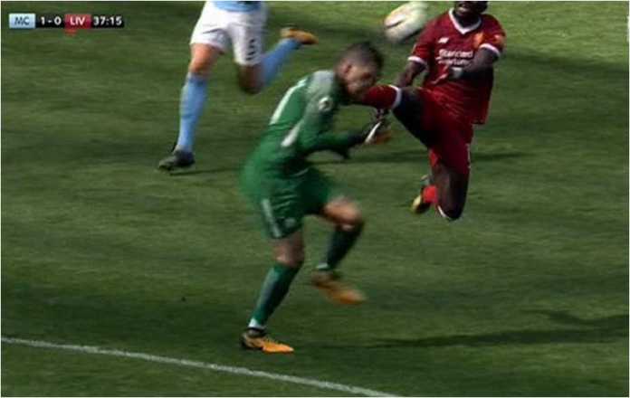 Sadio Mane vs Ederson Sadio Mane vs Ederson