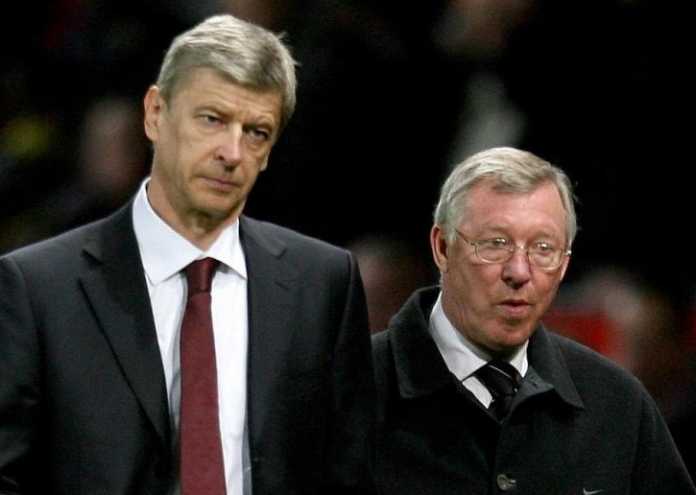 Arsene Wenger - Sir Alex Ferguson Arsene Wenger, manajer Arsenal, sukses samai rekor Sir Alex Ferguson.