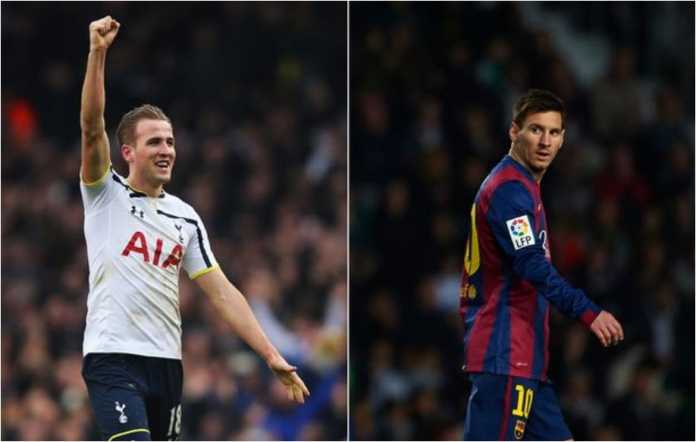 Harry Kane, Lionel Messi Harry Kane, melalui tiga golnya saat Boxing Day memecahkan jumlah gol terbanyak Lionel Messi untuk tim dan negaranya