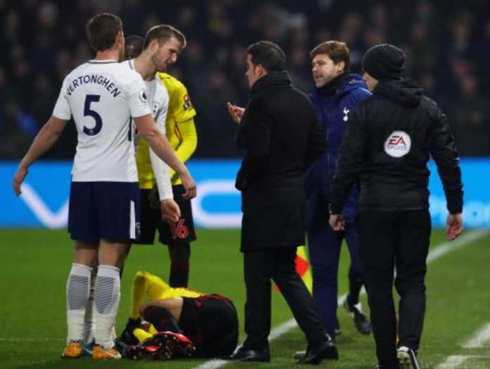 Marco Silva - Watford Bos Watford klaim timnya layak untuk diberi dua penalti setelah ditahan imbang 1-1 oleh 10 pemain Tottenham Hotspur di laga Liga Inggris.