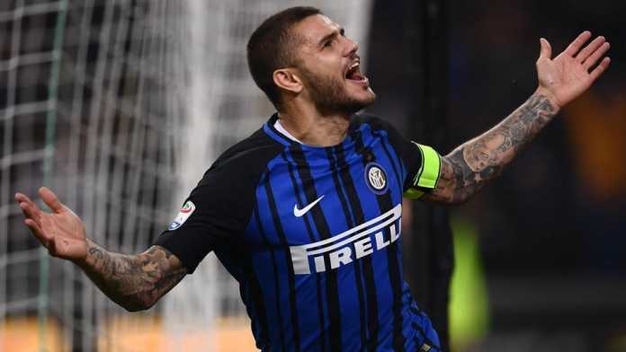 Mauro Icardi Mauro Icardi mencetak satu gol saat Inter Milan mengalahkan Chievo 5-0 dalam laga Serie A Italia, Minggu (3/12).