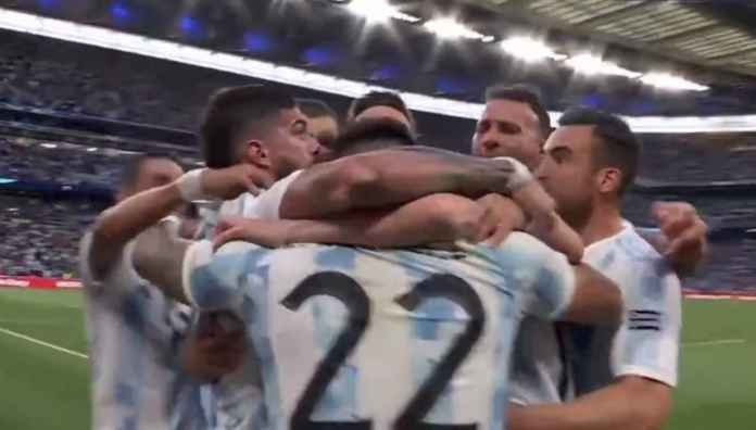 Hasil Italia vs Argentina di Finalissima 2022
