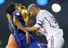 Zidane Bicarakan Kasus Tandukan ke Dada Materazzi di Piala Dunia 2006