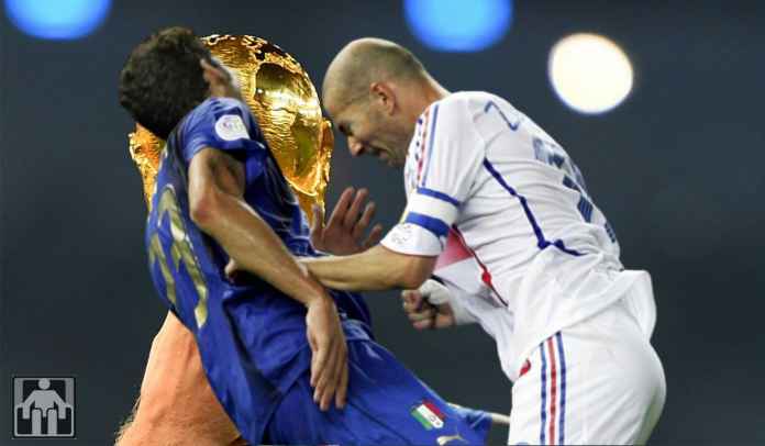 Zidane tak bangga dengan kasus Materazzi Zidane Bicarakan Kasus Tandukan ke Dada Materazzi di Piala Dunia 2006
