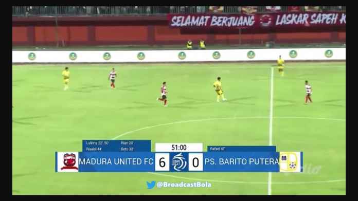 Madura United vs Barito 8-0! Madura United Pecahkan Selisih Gol Terbesar Liga 1 Indonesia