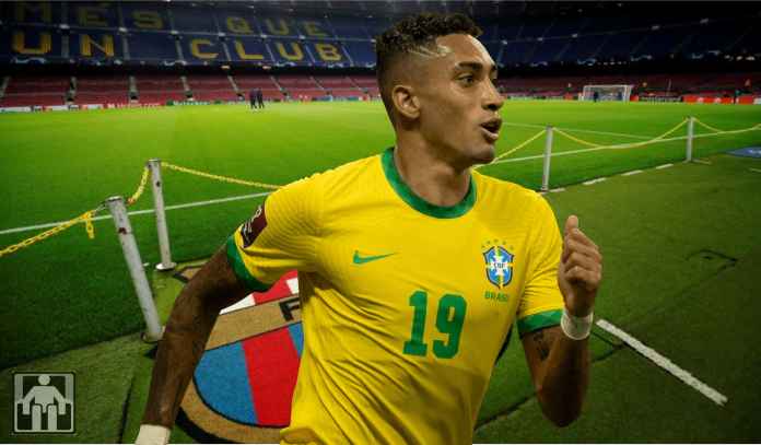 Raphinha mendekat ke Barcelona Madrid Kena Mental! Barcelona Tawarkan Duit 1 Trilyun Untuk Superstar Brasil Ini!