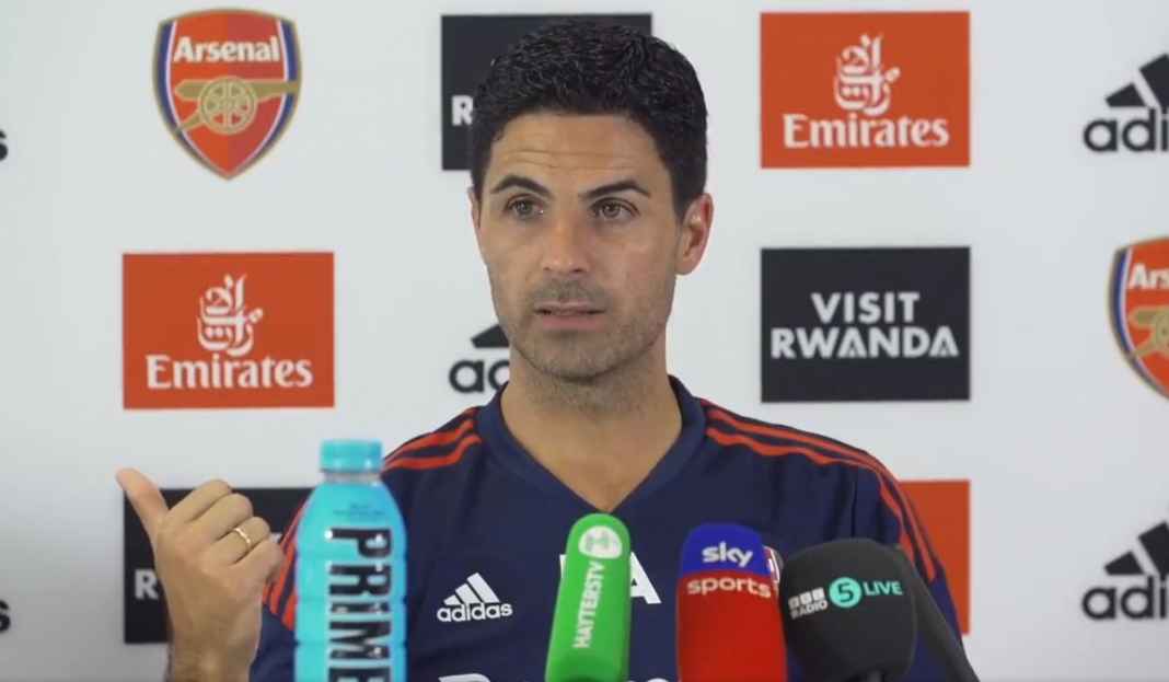 Arteta bela kesalahan Saliba Mikel Arteta Komentari Gol Bunuh Diri William Saliba Selama Arsenal vs Leicester