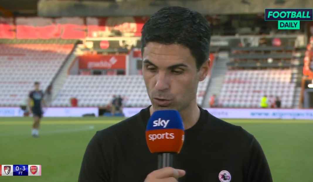 Arteta sanjung Jesus Mikel Arteta Sanjung Bakat Spesial Gabriel Jesus Usai Arsenal Lumat Bournemouth