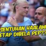 Bintang Baru Manchester City Erling Haaland Kena Semprot Pembelaan Guardiola dan Komentar Jurgan Klopp - gilabola