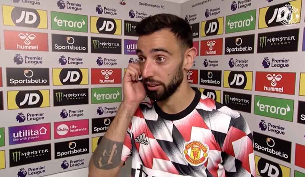 Bruno Fernandes Puji Peran Dalot dan Sancho Dalam Gol Penentu Kemenangan Man Utd