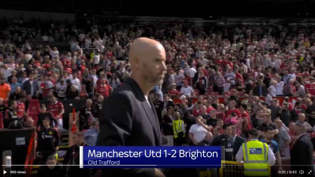 Erik ten Hag lawan Brighton Bagaimana Ini? Sudah Dua Kali Manajer Belanda Manchester United Kalah di Laga Perdana Musim