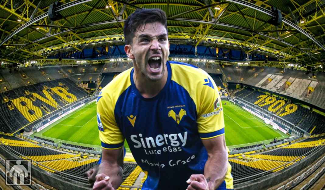 Giovanni Simeone mendekat ke Dortmund Striker Verona Putra Diego Simeone Selangkah Lagi Gabung Borussia Dortmund