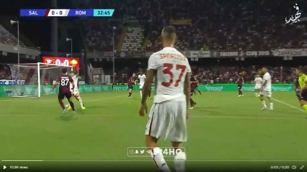 Gol Bryan Cristante Pemain Penting AS Roma Selamatkan Laga Pertama Mourinho