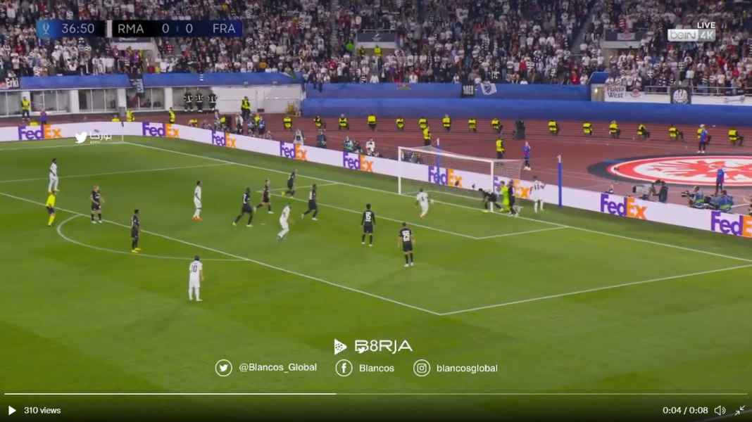 Gol David Alaba Real Madrid di Ambang Piala Super Eropa Kelima Usai Gol David Alaba