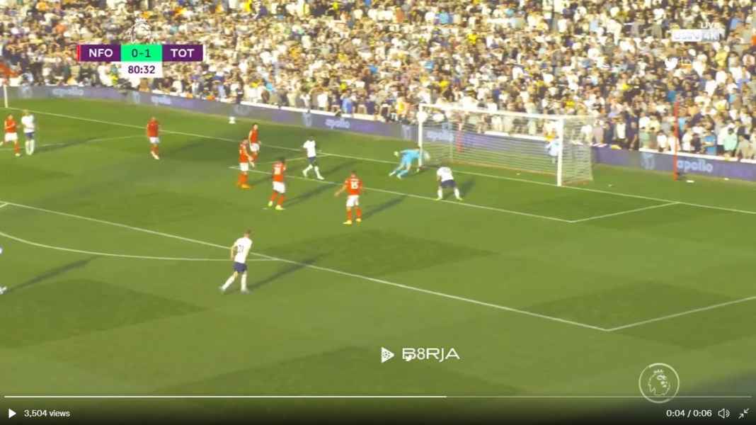 Gol kedua Harry Kane lawan Nottingham Forest Spurs Menang 0-2, Richarlison Masuk dan Beri Assist Untuk Gol Kedua Harry Kane