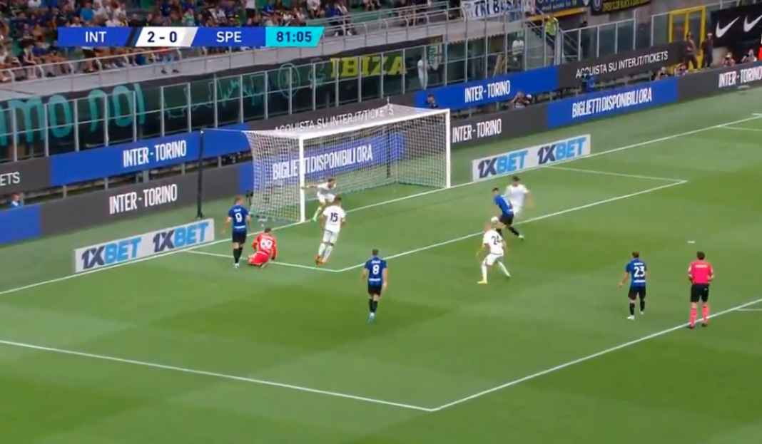 Hasil Inter Hasil Inter Milan vs Spezia, Pesta Tiga Gol, Nerazzurri Naik ke Puncak Klasemen