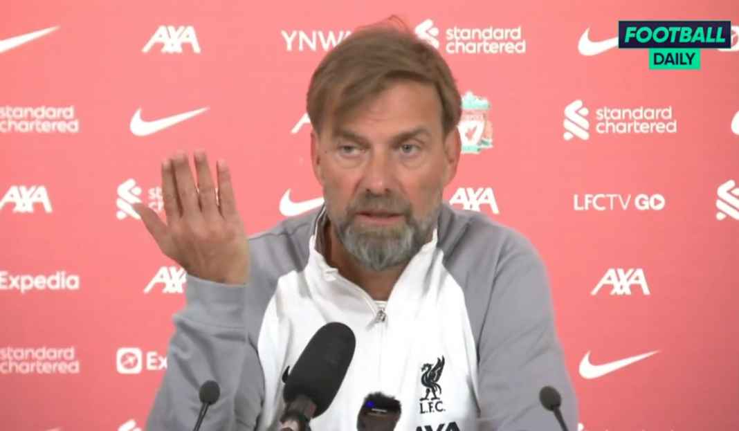 Klopp minta Liverpool diberi poin penuh Jurgen Klopp Minta Liverpool Diberi Tiga Poin Cuma-Cuma Kontra Manchester United