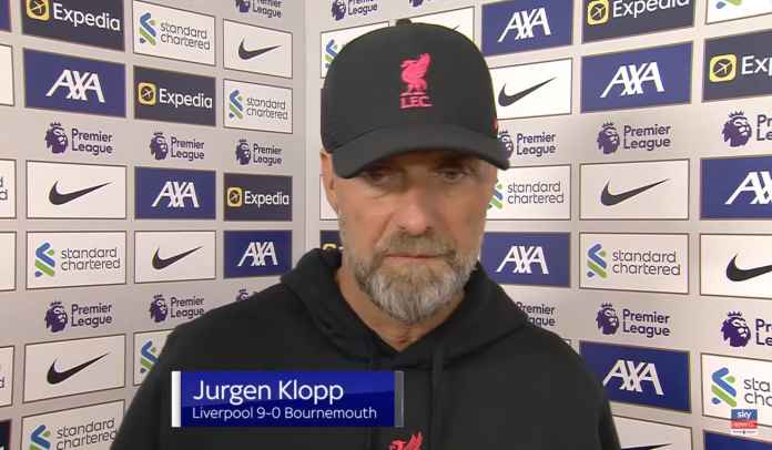 Jurgen Klopp Sanjung Pemain Spesial Liverpool Ini Usai Menang 9-0 Atas Bournemouth