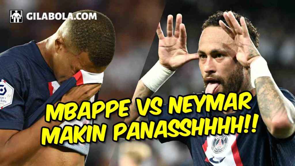 Kylian Mbappe vs Neymar MAKIN PANAS! Manajemen PSG Pusing, Messi Jawabannya - gilabola