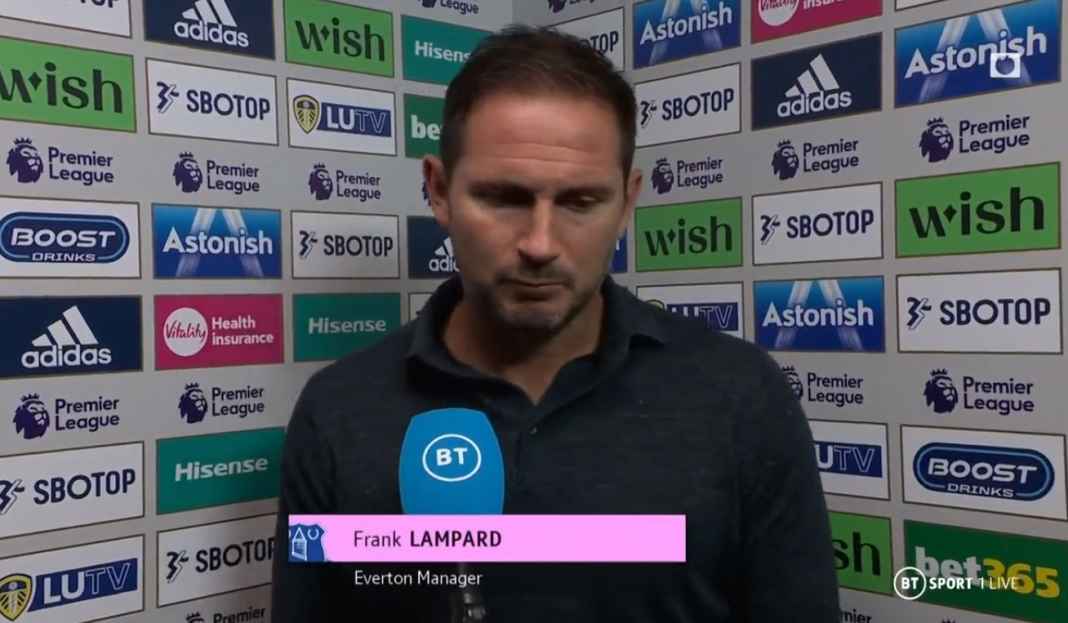 Lampard puas dengan hasil imbang Everton Frank Lampard Puas Hasil Imbang Everton, Puji Kualitas Besar Anthony Gordon