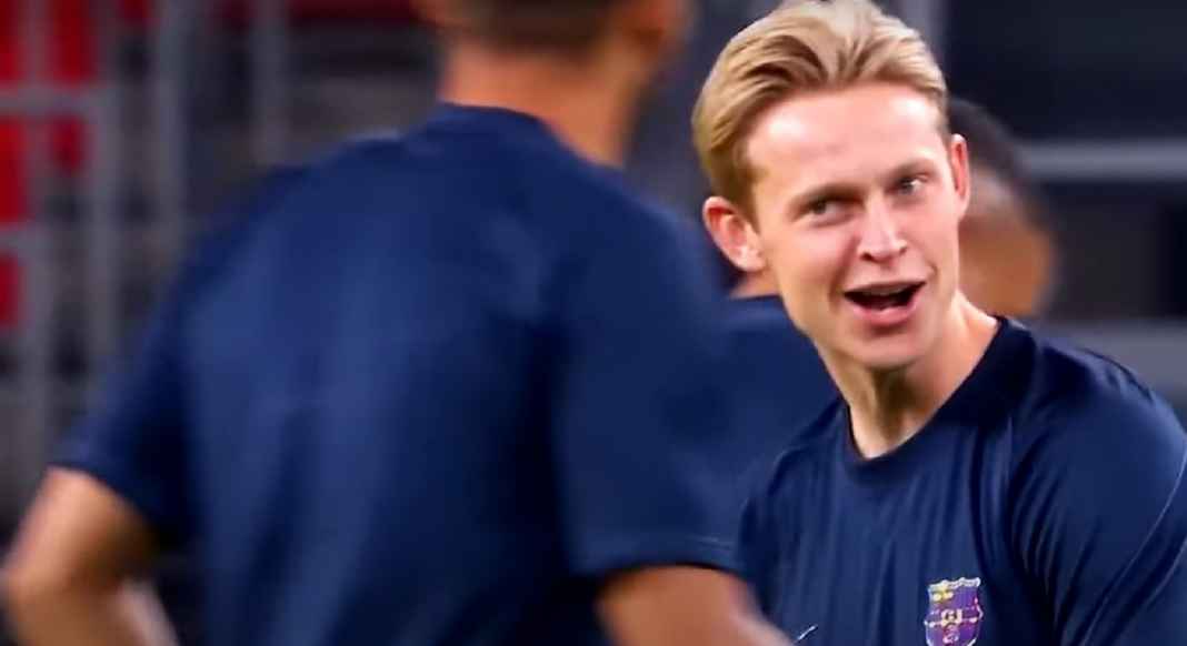 Liga Spanyol, Barcelona, Manchester United, Frenkie de Jong Manchester United Terpukul Frenkie de Jong Putuskan Bertahan di Barcelona