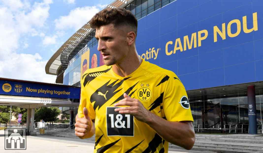 Meunier bisa ke Barcelona Barcelona Ingin Tukar Sergino Dest Dengan Bek 30 Tahun Borussia Dortmund Ini