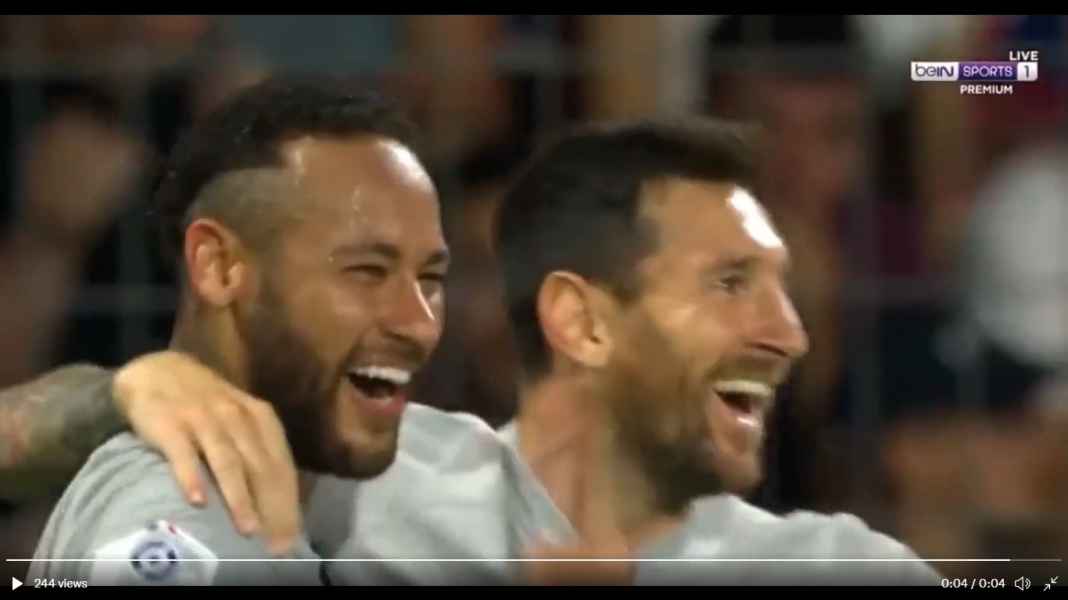 Neymar, Messi Neymar 3 Assist, 1 Gol Dari 5 Gol Kemenangan PSG, Lionel Messi 2 Gol