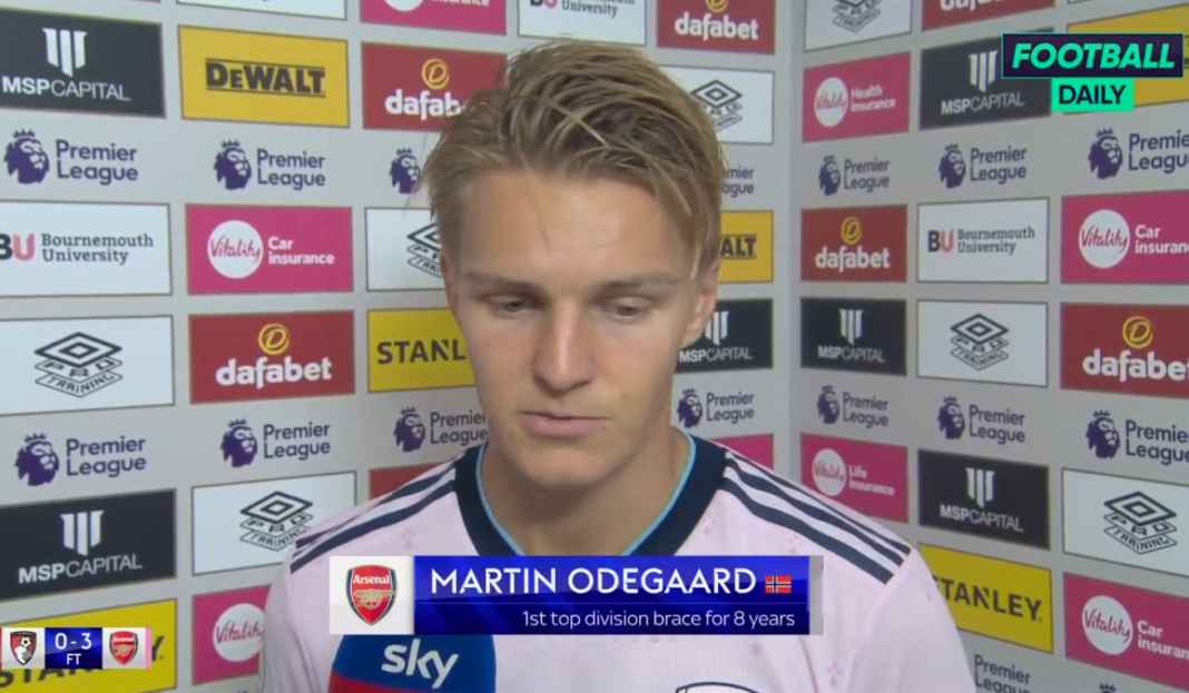 Odegaard minta Arsenal tetap merendah Martin Odegaard Minta Arsenal Tetap Merendah Usai Performa Dahsyat Awal Musim