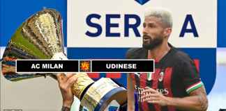 Prediksi AC Milan vs Udinese, Langkah Awal Juara Bertahan Pertahankan Scudetto