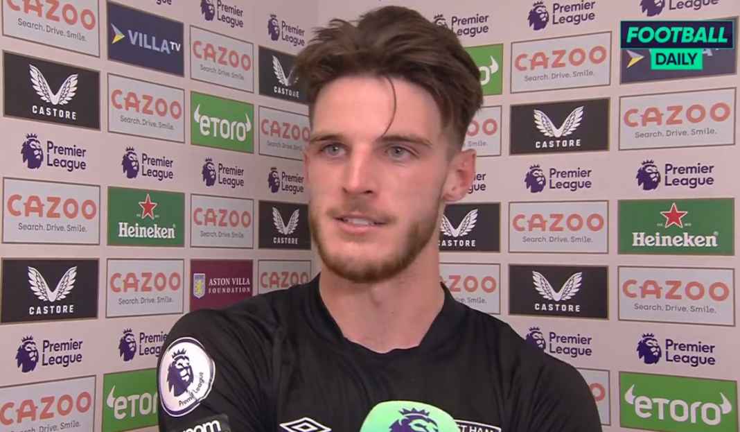 Rice senang dengan kemenangan west ham Declan Rice Lega West Ham United Akhirnya Menang Usai Telan Hattrick Kekalahan