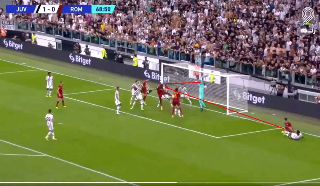 Tammy samakan skor bagi Roma Tammy Abraham Harumkan Nama Inggris Usai Jebol Gawang Juventus Tadi Malam