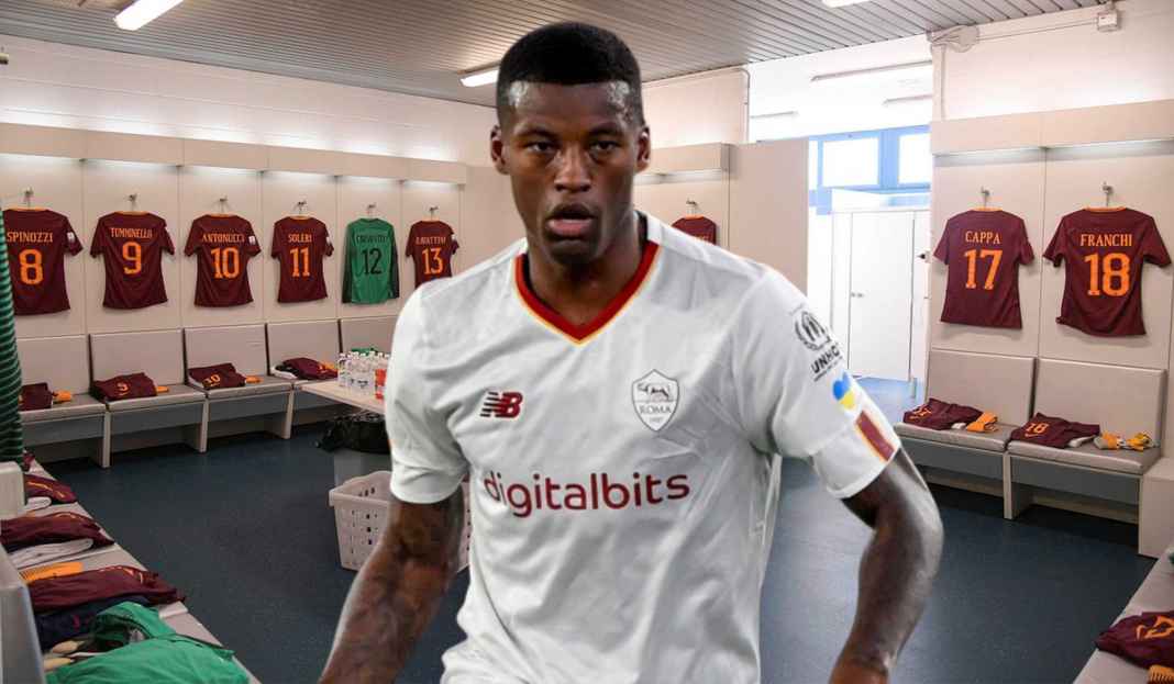 Wijnaldum senang di AS Roma Georginio Wijnaldum Terharu Dengan Sambutan Fans AS Roma di Olimpico