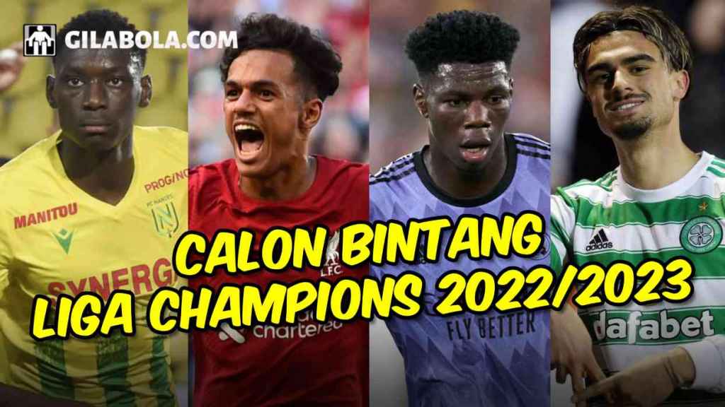 7 Bintang Muda di Liga Champions Siap Curi Perhatian, Dari Liverpool, Real Madrid, Dortmund - gilabola