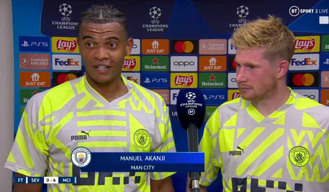 Akanji bangga clean sheet Manuel Akanji Bangga Debutnya Bersama Manchester City Berakhir Clean Sheet