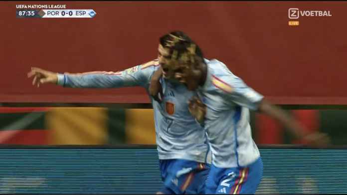 2 Menit Sebelum Laga Berakhir, Alvaro Morata Loloskan Spanyol ke Putaran Final UEFA Nations League