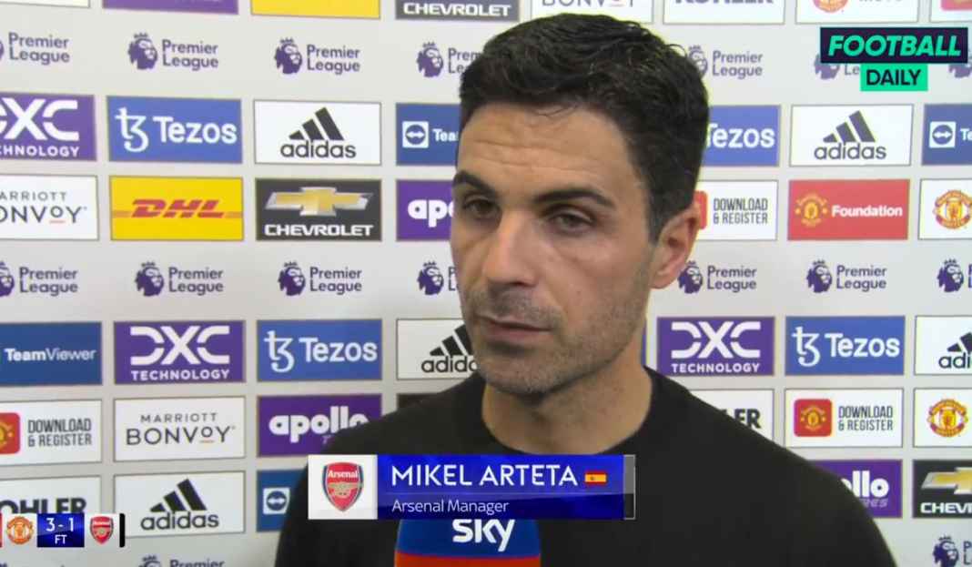 Arteta yakin Arsenal lebih dominan Kuasai Bola Lebih Banyak, Mikel Arteta Yakin Arsenal Lebih Pantas Menang Atas Man Utd
